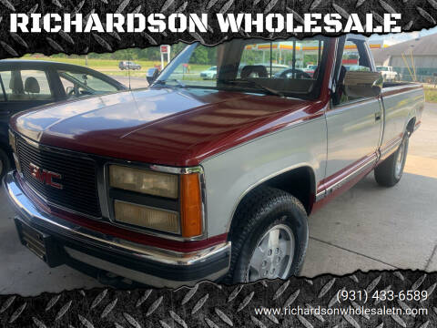 1992 GMC Sierra 1500 for sale at RICHARDSON WHOLESALE in Fayetteville TN