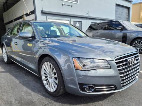 2014 Audi A8 for sale at Preowned FL Autos in Pompano Beach FL