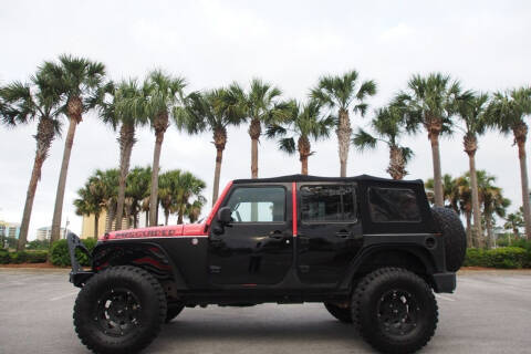 2013 Jeep Wrangler Unlimited for sale at Gulf Financial Solutions Inc DBA GFS Autos in Panama City Beach FL