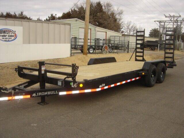 2021 83 X 22 IRON BULL HD EQUIPMETN HAULER for sale at Midwest Trailer Sales & Service in Agra KS