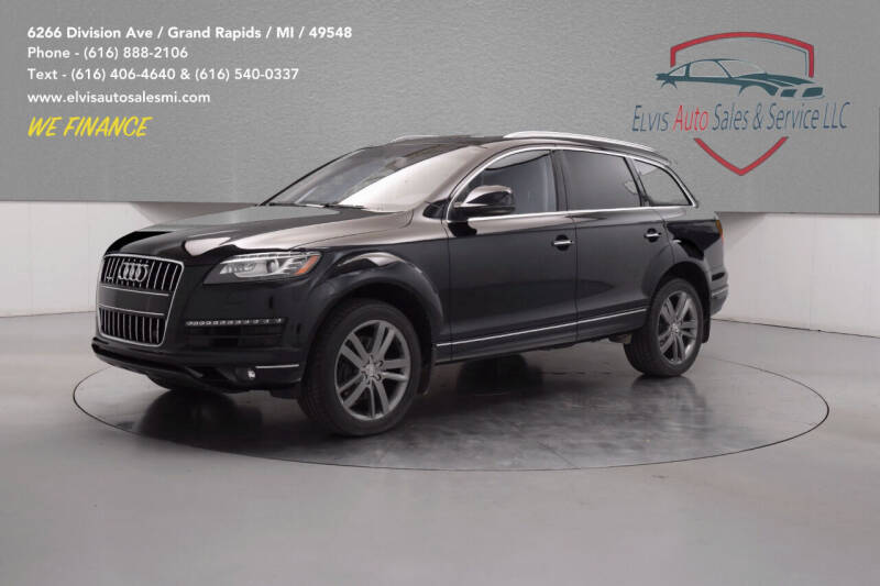 2013 Audi Q7 for sale at Elvis Auto Sales LLC in Grand Rapids MI
