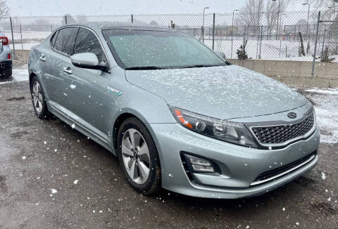 2016 Kia Optima Hybrid for sale at The Car-Mart in Bountiful UT