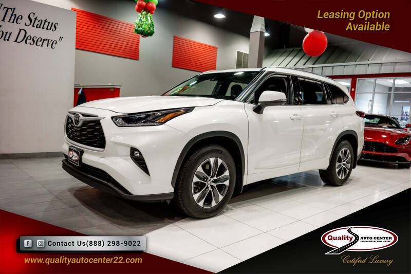 2021 Toyota Highlander for sale at Quality Auto Center in Springfield NJ