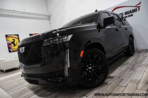2021 Cadillac Escalade for sale at AUTO IMPORTS MIAMI in Fort Lauderdale FL