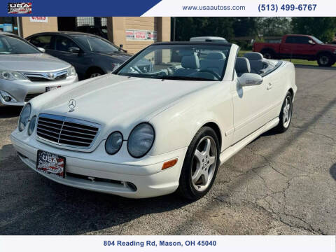 2003 Mercedes-Benz CLK for sale at USA Auto Sales & Services, LLC in Mason OH