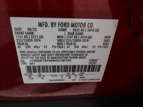 2022 Ford Explorer XLT