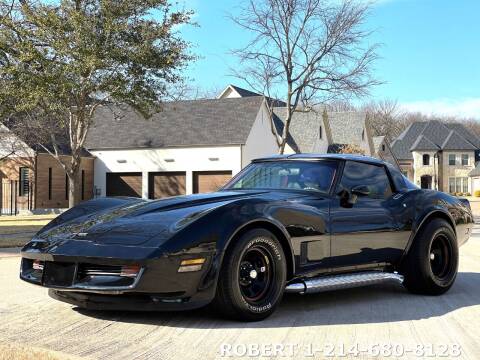 1981 Chevrolet Corvette for sale at Mr. Old Car in Dallas TX