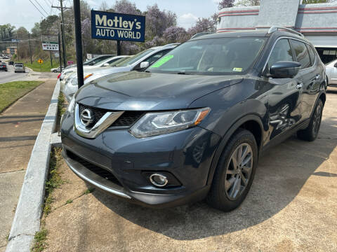 2016 Nissan Rogue for sale at Motley's Auto World in Danville VA