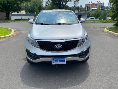 2016 Kia Sportage for sale at Das Auto LLC in Hartford CT