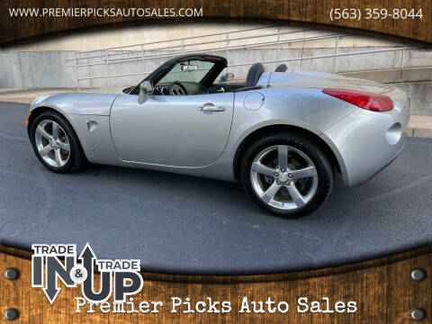 2007 Pontiac Solstice for sale at Premier Picks Auto Sales in Bettendorf IA