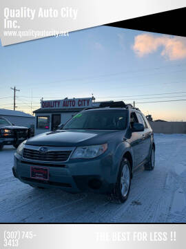 2009 Subaru Forester for sale at Quality Auto City Inc. in Laramie WY