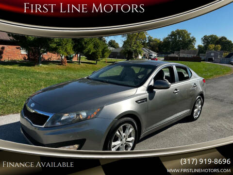 2013 Kia Optima for sale at First Line Motors in Jamestown IN