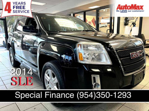 2014 GMC Terrain for sale at Auto Max in Hollywood FL