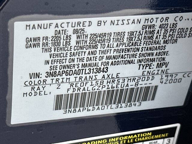 2026 Nissan Kicks SR