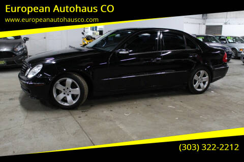 2006 Mercedes-Benz E-Class for sale at European Autohaus CO in Denver CO