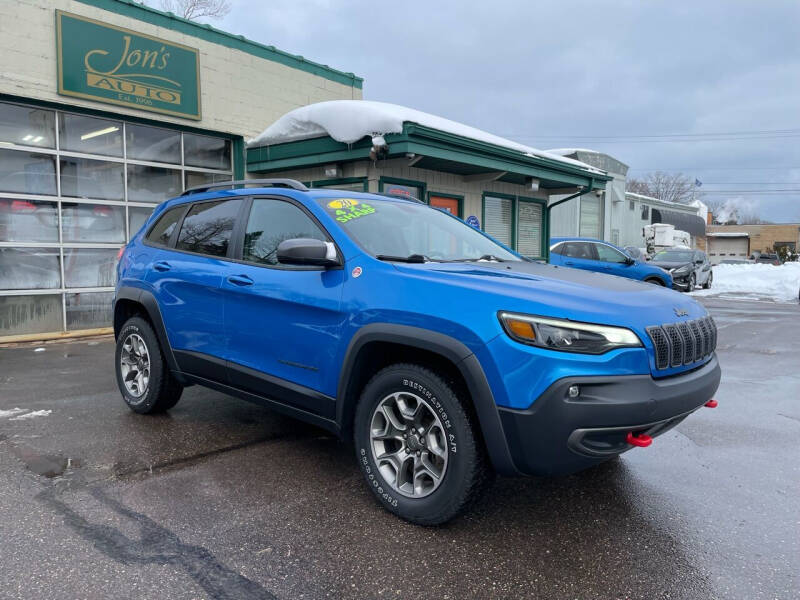2020 Jeep Cherokee for sale at Jon's Auto in Marquette MI