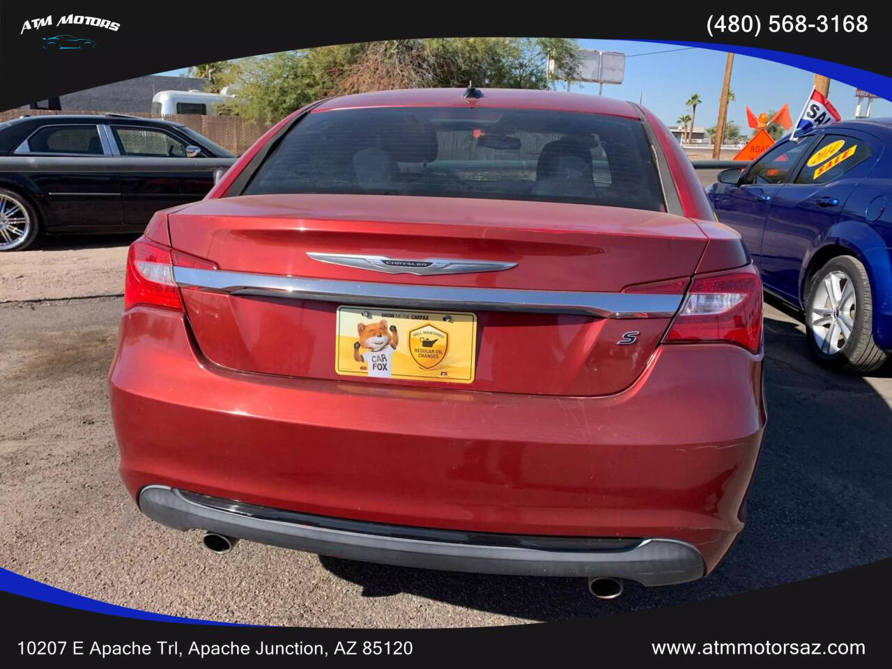 2012 Chrysler 200 for sale at ATM MOTORS in Apache Junction, AZ