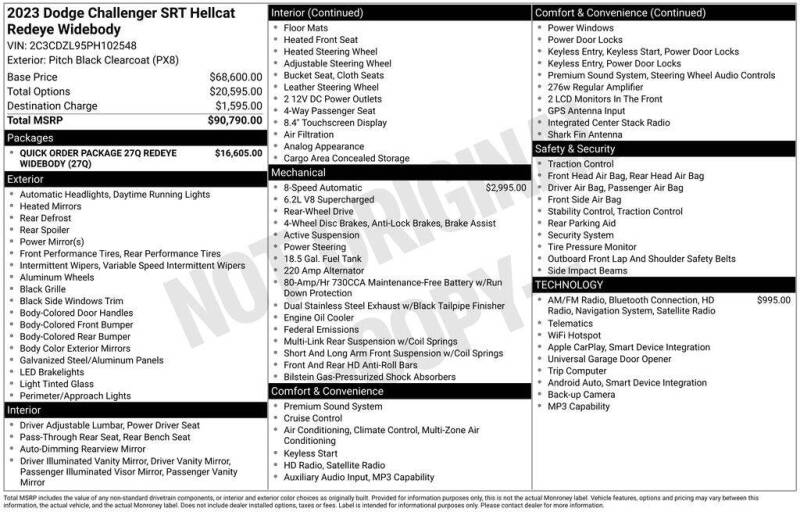2023 Dodge Challenger
