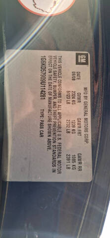 2009 Cadillac DTS Performance