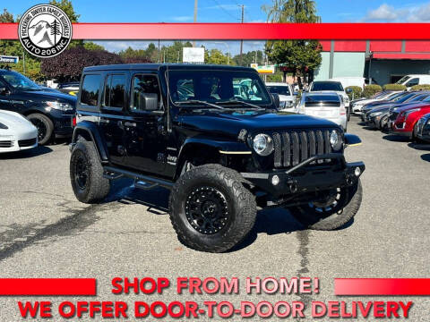 2019 Jeep Wrangler Unlimited for sale at Auto 206, Inc. in Kent WA