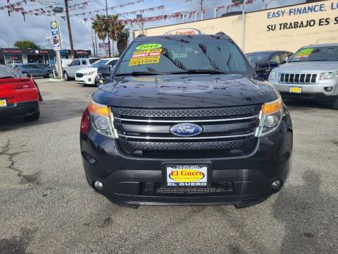 2015 Ford Explorer for sale at El Guero Auto Sale in Hawthorne CA