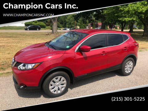 2018 Nissan Rogue Sport for sale at Champion Cars Inc. in Philadelphia PA