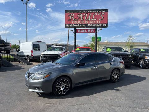 2017 Nissan Altima for sale at RAUL'S TRUCK & AUTO SALES, INC in Oklahoma City OK