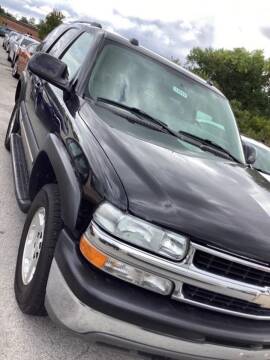 2004 Chevrolet Tahoe for sale at I-80 Auto Sales in Hazel Crest IL