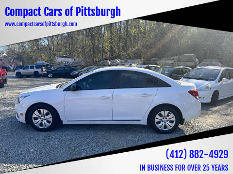2013 Chevrolet Cruze for sale at Compact Cars of Pittsburgh in Pittsburgh PA
