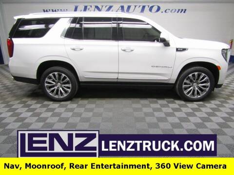 2021 GMC Yukon for sale at LENZ TRUCK CENTER in Fond Du Lac WI