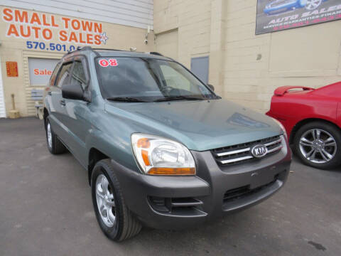 2008 Kia Sportage for sale at Small Town Auto Sales in Hazleton PA