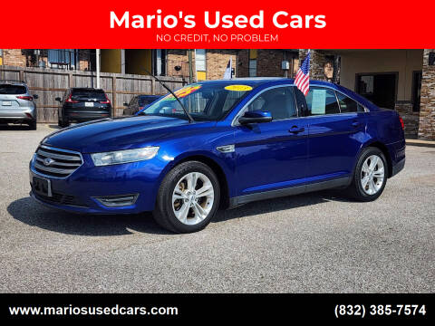 2013 Ford Taurus for sale at Mario's Used Cars - Pasadena Location in Pasadena TX