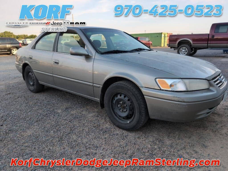 1998 Toyota Camry for sale at Tony Peckham @ Korf Motors in Sterling CO