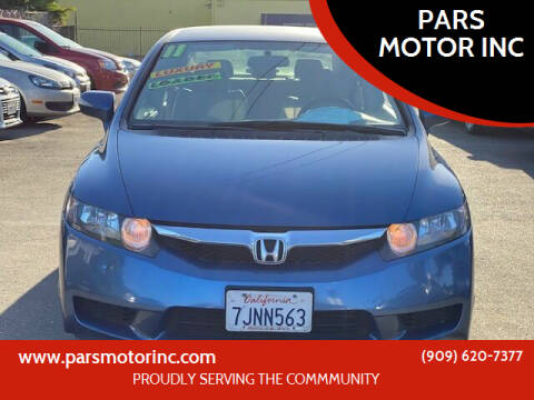 2011 Honda Civic for sale at PARS MOTOR INC in Pomona CA
