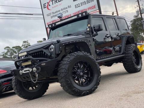 2015 Jeep Wrangler Unlimited for sale at Extreme Autoplex LLC in Spring TX