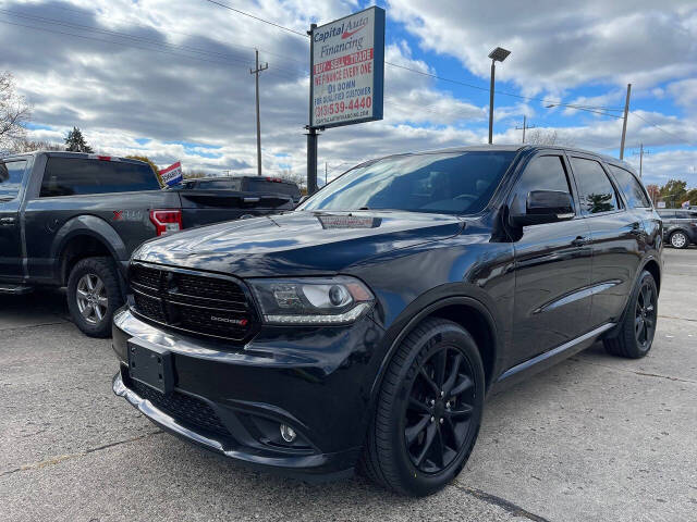 2017 Dodge Durango for sale at Capital Auto Financing in Redford, MI