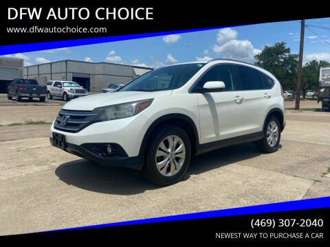 2012 Honda CR-V for sale at DFW AUTO CHOICE in Dallas TX