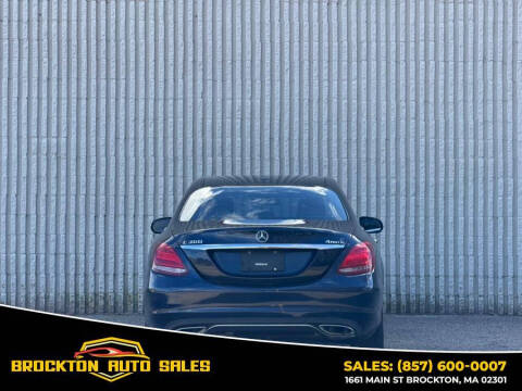 2015 Mercedes-Benz C-Class C 300 4MATIC