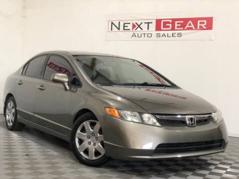 2008 Honda Civic for sale at Next Gear Auto Sales in Westfield IN