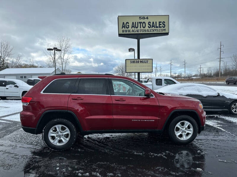 2014 Jeep Grand Cherokee for sale at AG Auto Sales in Ontario NY