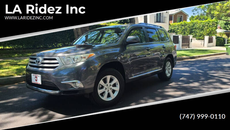2011 Toyota Highlander for sale at LA Ridez Inc in North Hollywood CA