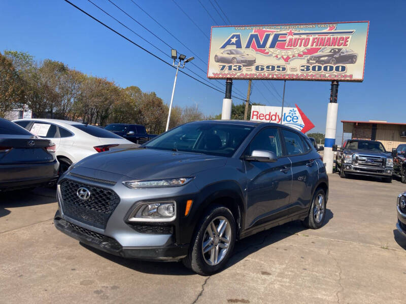 2019 Hyundai Kona for sale at ANF AUTO FINANCE in Houston TX