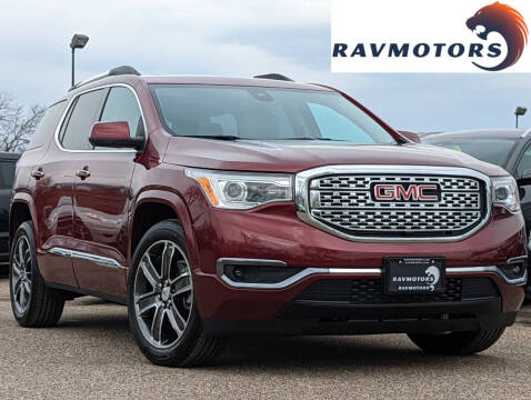 2017 GMC Acadia for sale at RAVMOTORS- Burnsville in Burnsville MN