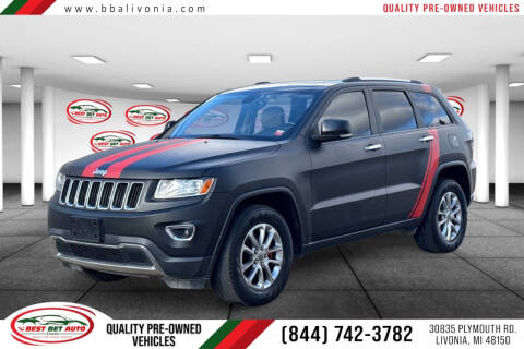 2014 Jeep Grand Cherokee for sale at Best Bet Auto in Livonia MI