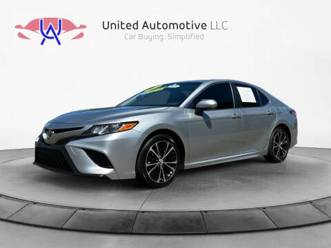 2018 Toyota Camry for sale at UNITED Automotive in Denver CO