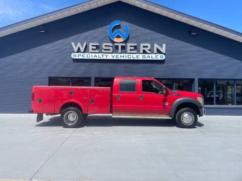 2015 Ford F-550 for sale at Western Specialty Vehicle Sales in Braidwood IL