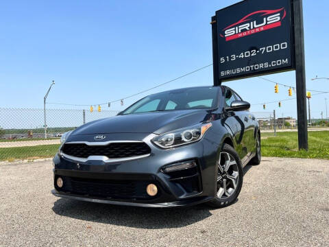 2020 Kia Forte for sale at SIRIUS MOTORS INC in Monroe OH
