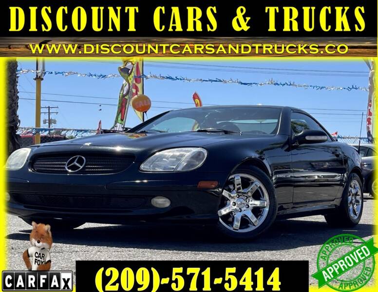 2001 Mercedes-Benz SLK for sale at Discount Cars & Trucks in Modesto CA