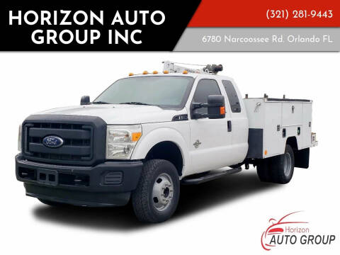 2012 Ford F-350 Super Duty for sale at HORIZON AUTO GROUP INC in Orlando FL