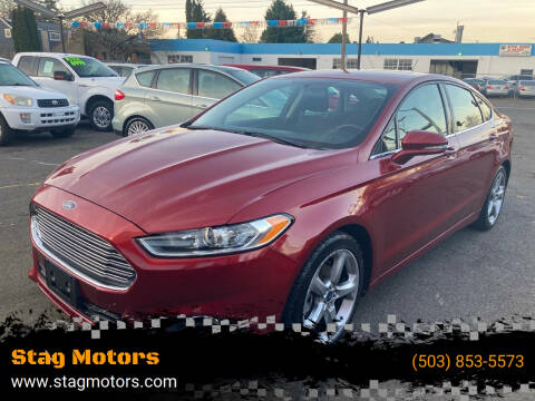 2013 Ford Fusion for sale at Stag Motors in Portland OR